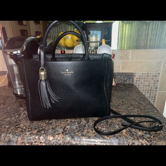 Large Rosie Wickham Leather Kate Spade Bag